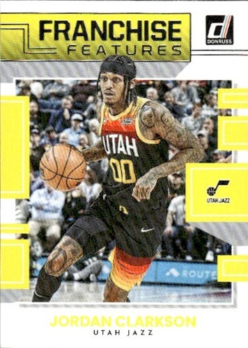 2022-23 Donruss #20 Jordan Clarkson Franchise Features Utah Jazz Basketball - Picture 1 of 2