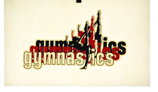 Authentic VINTAGE Gymnastics Transfer Iron On