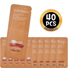 Sulwhasoo Concentrated Ginseng Rejuvenating Cream Perfecting Rich 1ml x 40pcs