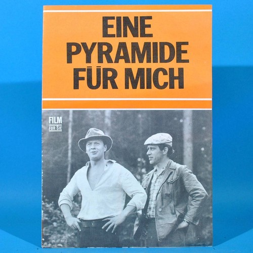 2058 Film Für Sie 28/1975 DDR * Eine Pyramide für mich * Justus Fritzsche