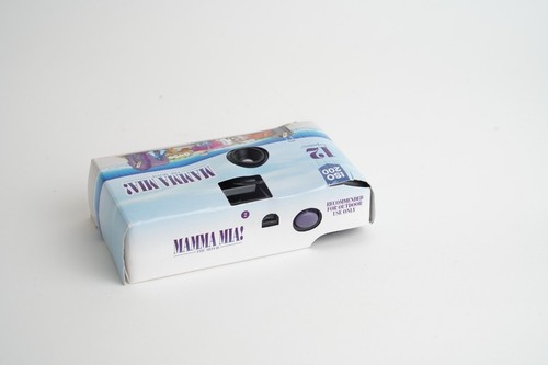 Collectible Mamma Mia! The Movie Disposable Expired 35mm Camera Film - Picture 3 of 6