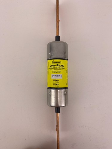 Bussmann LPS -RK-80SP Class RK1 80 Amp 600 Volt Low-Peak Fuse - Picture 2 of 3