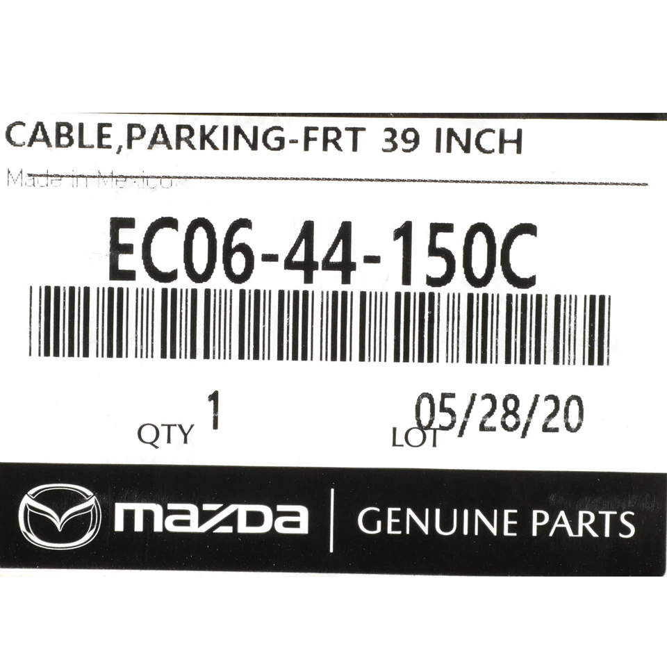 2001-2004 Mazda Tribute Automatic Transmission Front Parking Brake Cable OEM NEW — 第 3/3 张图片