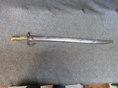 FRANCO-PRUSSIAN WAR FRENCH MLE 1866 CHASSEPOT BAYO-CHATELLERAULT 1868 - Picture 7 of 13