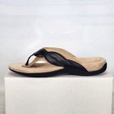 Size 8 - Vionic Bella Braid - Black Leather