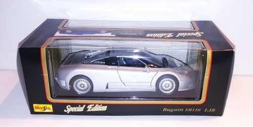 1992 Bugatti EB110 - Silver 1:18 Scale | Maisto Special Edition NOS. - Picture 2 of 6