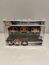 Funko Pop Harry Potter, Ron Weasley, Hermione Granger Pack