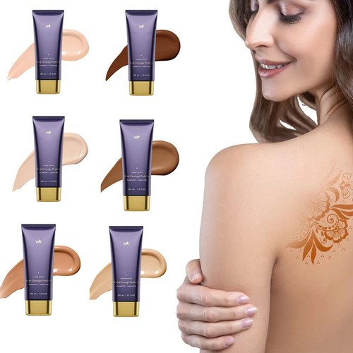 Wasserfester Körper Concealer Tattoo Cover Up und Bein Make-up für Venen, Narben N C4W3