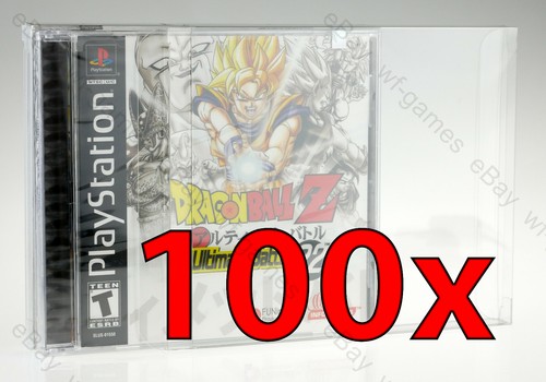 Schutzhüllen 0,4 mm stabil Jewel Case CD Playstation PC Sega Protector Box - Bild 6 von 15