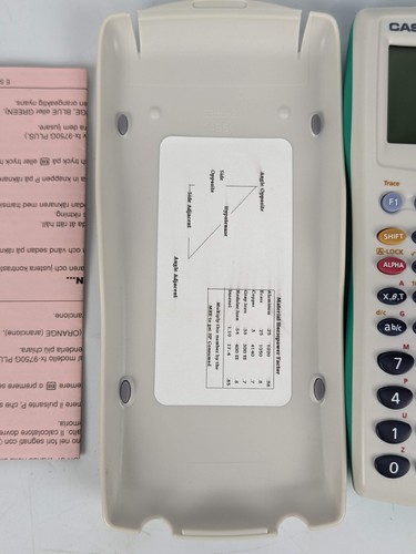 Casio FX-9750G Plus Graphing Calculator w/ Cover - Tested - Picture 2 of 7