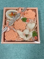 Connexions Cherub, Heart  Flower Soaps in Paper Gift Box NEW 