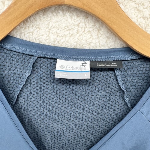 Columbia Global Adventure Flex Dress OMNI-WICK, Dusty Blue Women Size S Small - Picture 6 of 9
