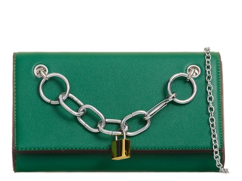 Ladies Faux Leather Evening Clutch Bag Wedding Prom Party Races Cocktail Handbag - Picture 7 of 8