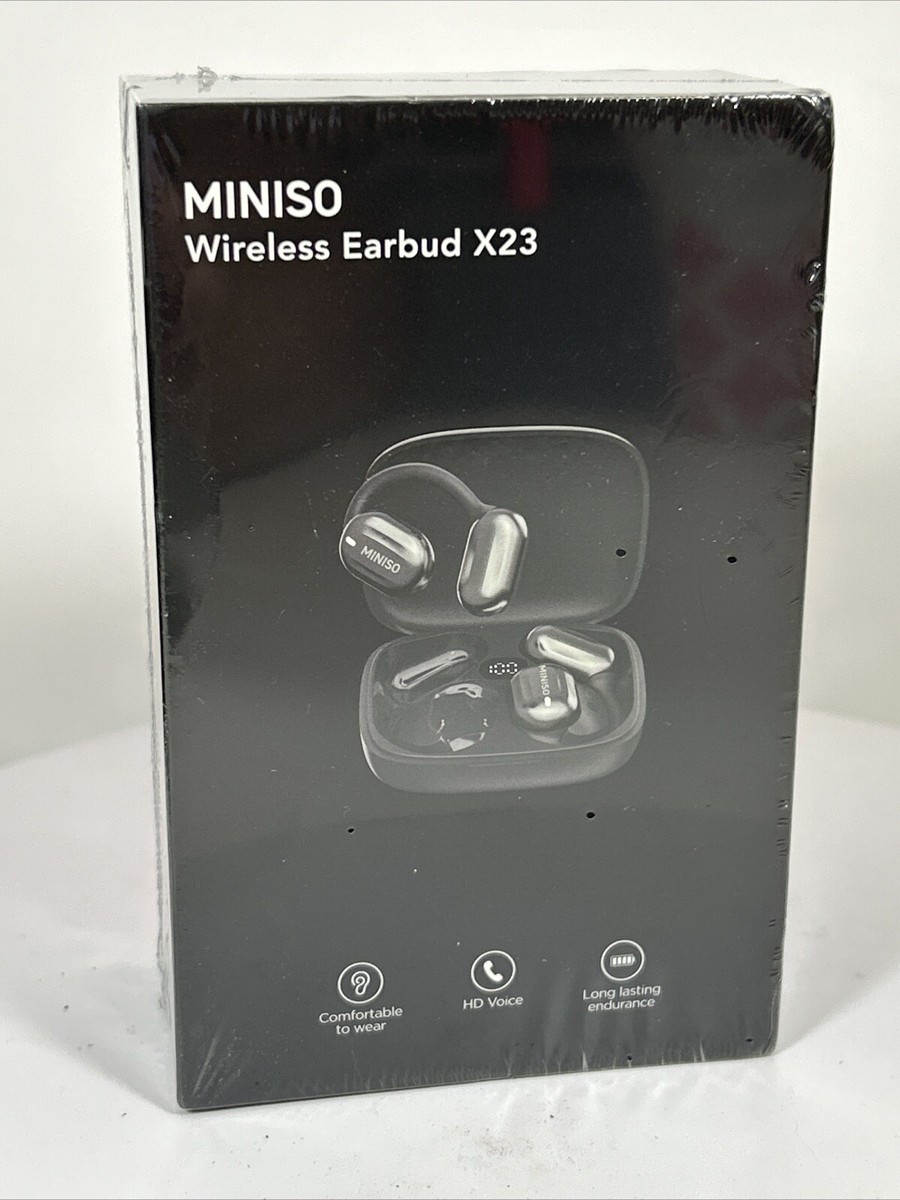 MINISO Wireless Earbud X23 Black New