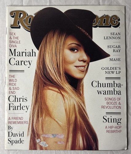 Rolling Stone Magazine Issue 779 February 1998 Mariah Carey Mase Chris Farley