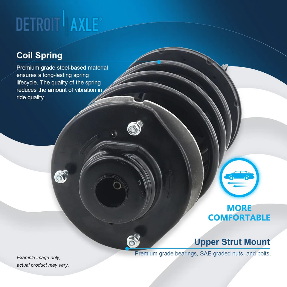 Puntales delanteros + brazos de control inferiores para 01-07 Town & Country Grand Caravan Voyager Foto 3 de 4