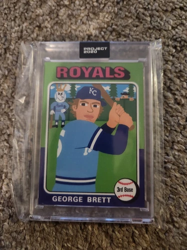 Topps Project 2020 Card 102 1975 George Brett by Keith Shore PR 10757 KC Royals