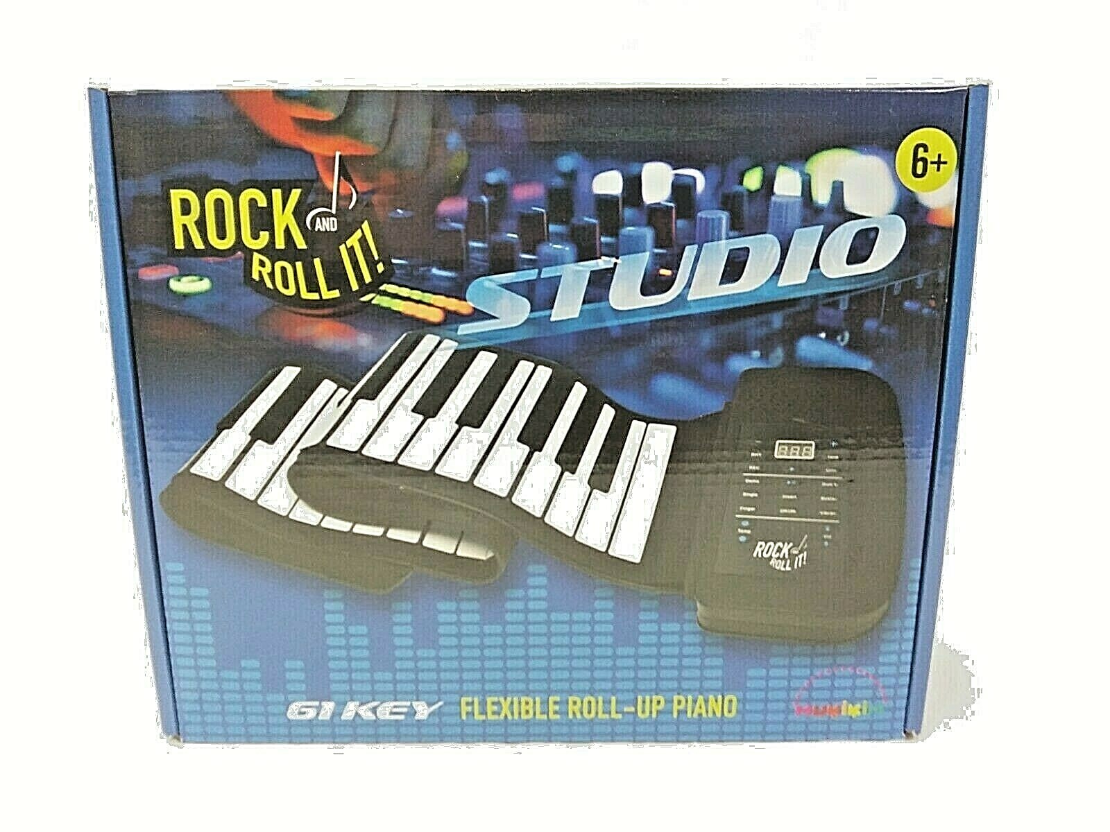 Rock and Roll It - Studio Piano. Roll Up Flexible USB MIDI Piano