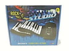 ROCK & ROLL IT Flexible Roll-Up Piano Portable 61 Keys MUK-PA61 MIDI Com t3