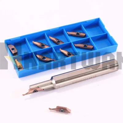 HARTWANA Face Grooving Inserts 1.5mm Indexable Lathe Grooving Tool Holder 16mm