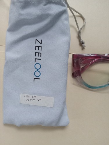 (168) ZEELOOL FRAMES ONLY 2156 C4 52□19-144 NEW SEE PHOTOS - Picture 2 of 4
