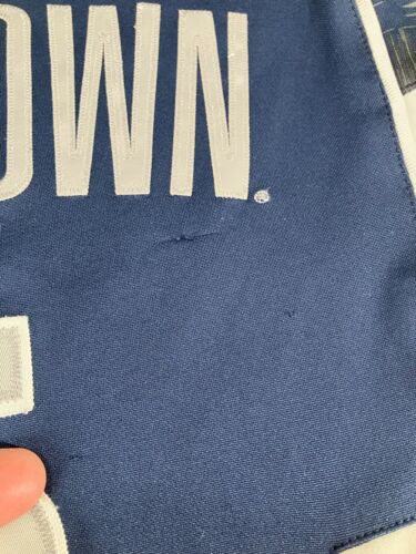 Nike Roy Hibbert Georgetown Hoyas Jersey Mens Small Blue Jordan Stitched Sewn 55 - Picture 3 of 23