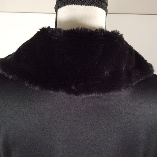 Ruby Road Vest LARGE RED QUILTED FRONT FAUX FUR COLLAR POCKETS MSRP $68 - NEW - Picture 7 of 11