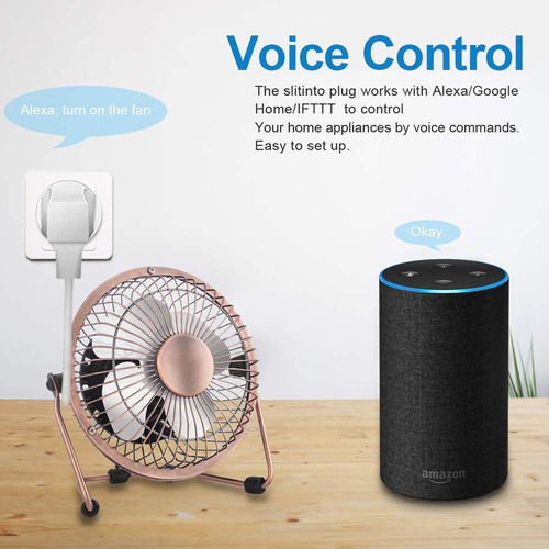 Interruptor de enchufe WiFi inteligente 1/2/4/6 piezas control de aplicación para Amazon Alexa Google nuevo - Imagen 11 de 16
