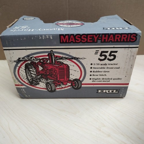 Ertl Vtg Agricultural Tractors 1/16 Massey Harris 55 Diecast Tractor #1292 NIB - Picture 8 of 11