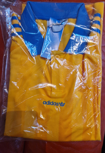 ADIDAS ORIGINALS LONG SLEEVED POLO SHIRT BNWT SIZE M-XXL LAST 4 RRP £50 - Picture 4 of 4