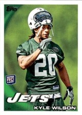 2010 Topps #399 Kyle Wilson RC New York Jets Football