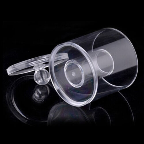 Transparent Swab Dispenser Acrylic Cotton Pads Makeup Organizer Container - Picture 5 of 11