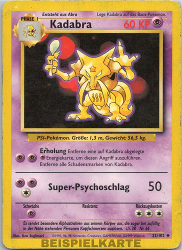 Pokemon Deutsch Base Set Auswahl Einzelkarten WOTC - Bild 16 von 86