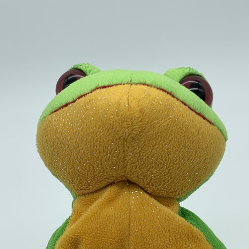 Ganz Webkinz Plush Stuffed Animal Lil' Kinz Tree Frog No Code Retired Lime Green - Picture 18 of 20