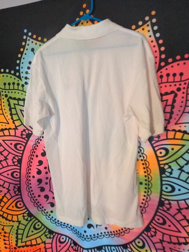 CROSS CREEK Wailea Maui Hawaii White Golf Polo Shirt - Mens Size M Medium - VTG - Picture 3 of 3