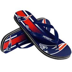 patriots flip flops