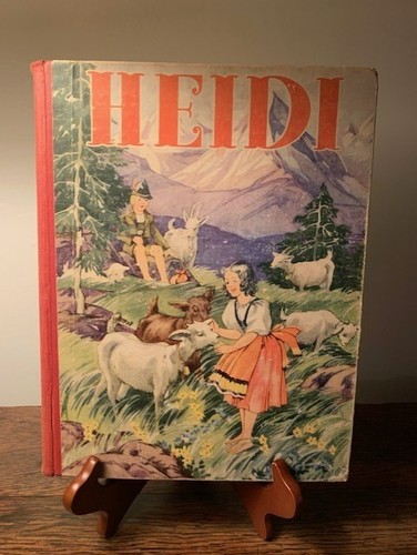 Heidi by Johanna Spyri Whitman Publishing 1934 Hardcover Book - Picture 1 of 7