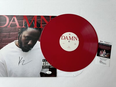 Kendrick Lamar Signed DAMN. Vinyl Album JSA COA Mr. Morale Kendrick Lamar Signed DAMN. Vinyl Album JSA COA Mr. Morale
