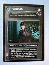 Star Wars CCG Janus Greejatus Death Star II
