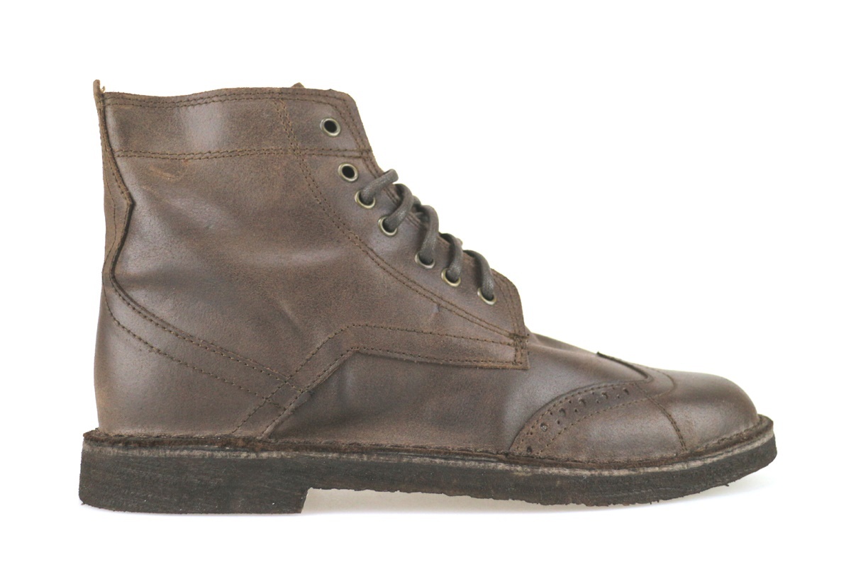 Herren schuhe KTL BY CORAF 45 stiefeletten dunkelbraun leder AJ475-E Herren schuhe KTL BY CORAF 45 stiefeletten dunkelbraun leder AJ475-E