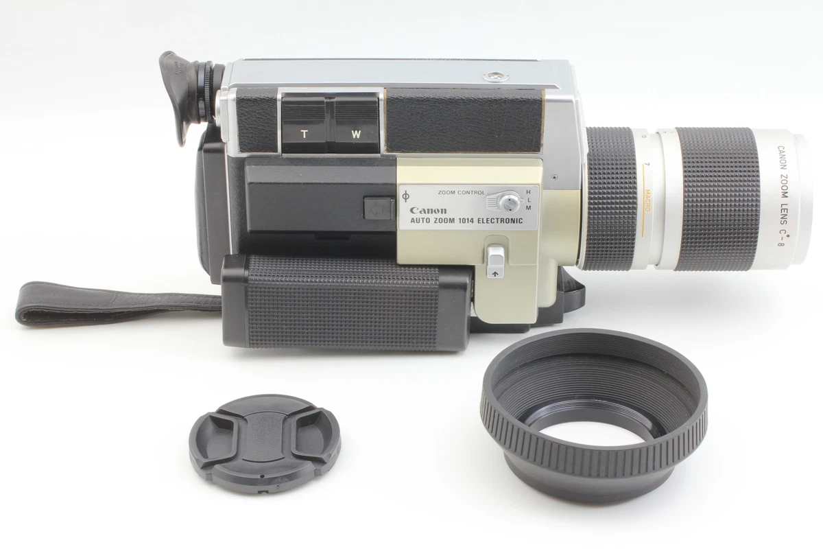 All Work【MINT】 Canon Auto Zoom 1014 Electronic Super8 8mm Movie Camera fromJAPAN