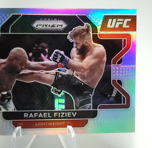 Prizm UFC 2022 Rafael Fiziev Rookie Silver Prizm Refractor RC Panini - Imagen 5 de 12