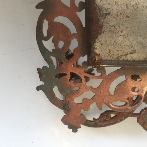 Antique Bradley & Hubbard Brass Bacchus Wall Sconces Mirror & Candle Holders - Picture 15 of 20