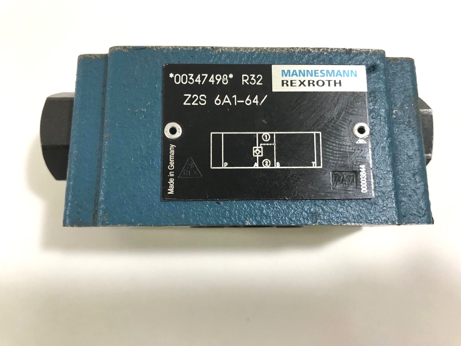 Mannesmann Rexroth Z2S 6A1-64, 00347498, R32 Najnowsze prace, ograniczona wyprzedaż