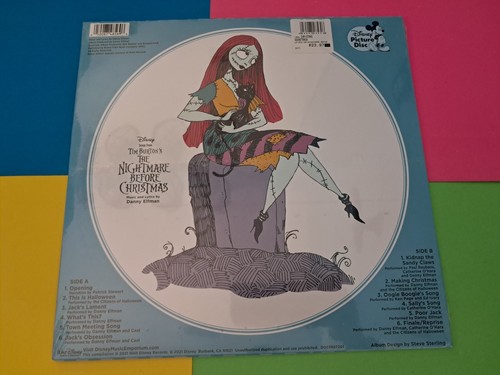 NEW - The Nightmare Before Christmas Tim Burton Picture Disc Vinyl LP Record - Picture 2 of 2