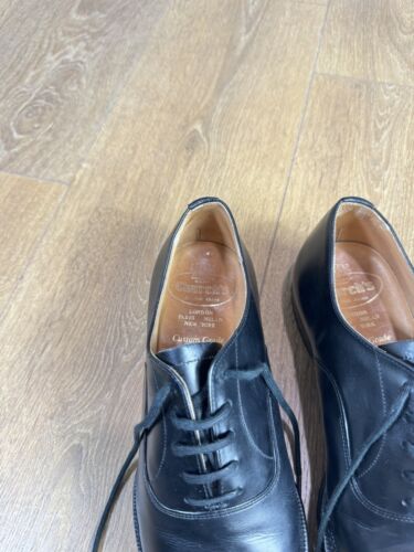 Church’s Shoes Consul IV 73 Black Bracken Calf Size 50 UK 5 G Fit Custom Grade - Picture 10 of 14