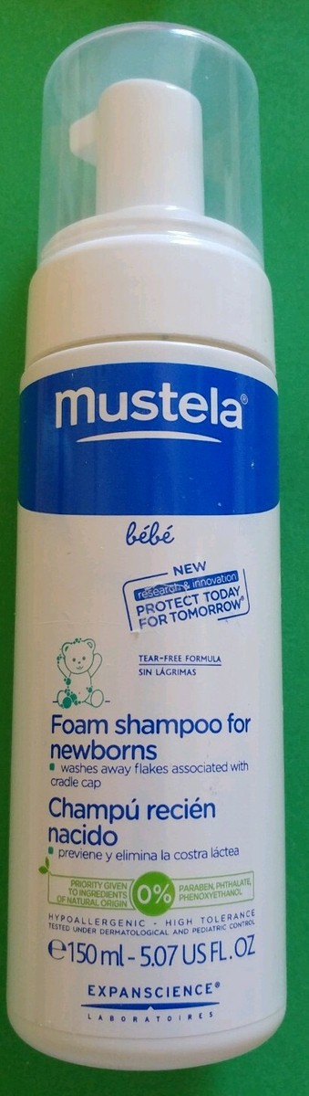 mustela foam shampoo for newborns 150ml