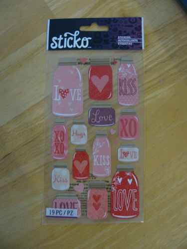 Sticko Stickers Valentines-Hearts-Lips U PICK NEW IN PACKAGE - Picture 18 of 31