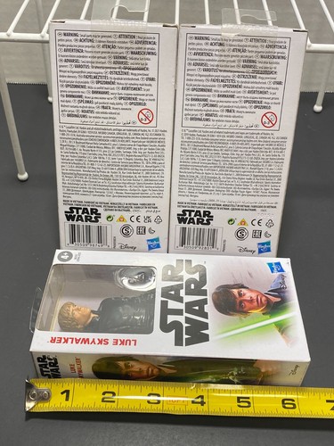 New Star Wars Disney Hasbro Figures Han Solo, Luke Skywalker, Storm Trooper - Picture 5 of 5