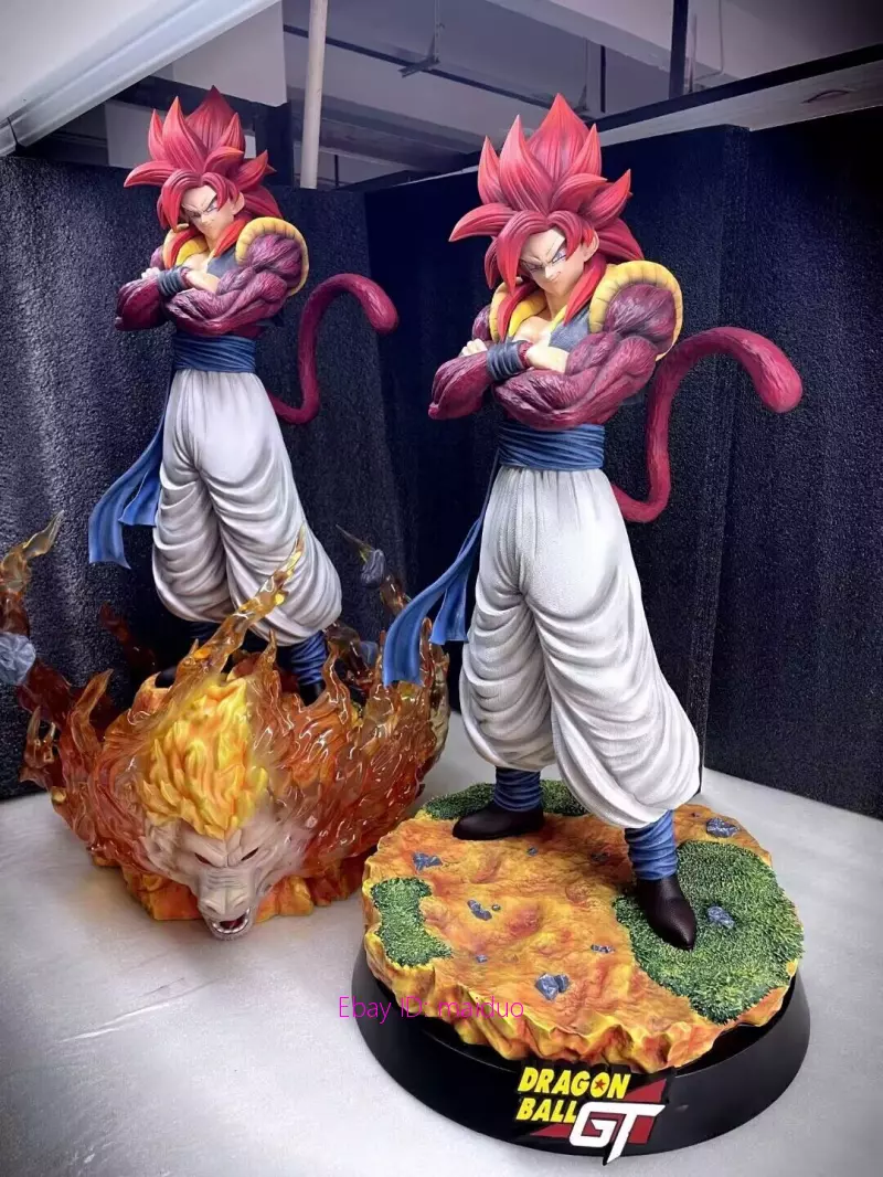 Dragon Ball GT SSJ4 Goku Figure Super Saiyan 4 Anime Figures 30cm